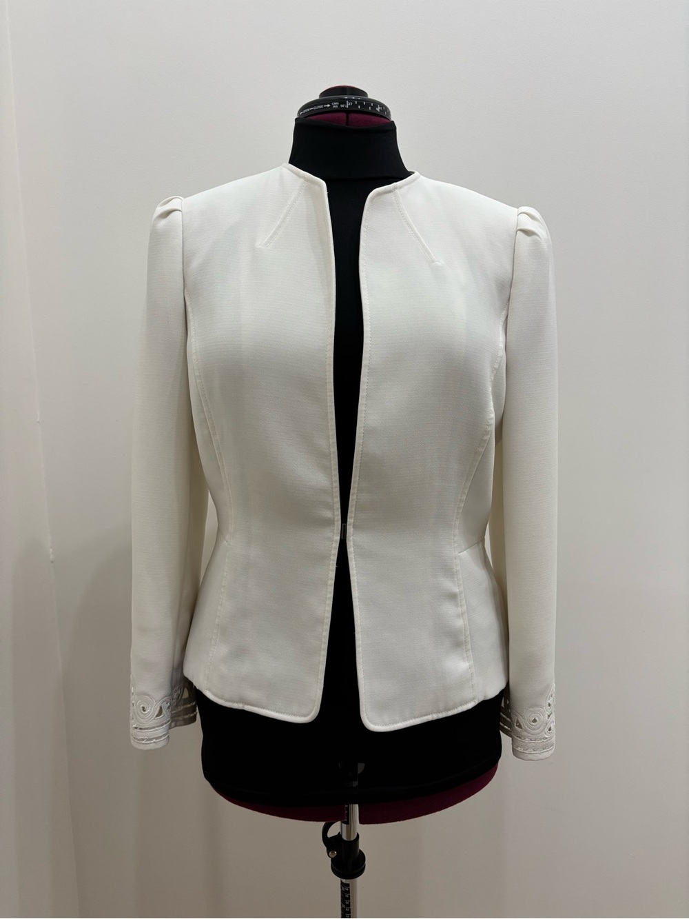 Tahari Women's Open Front Tailored Blazer Jacket